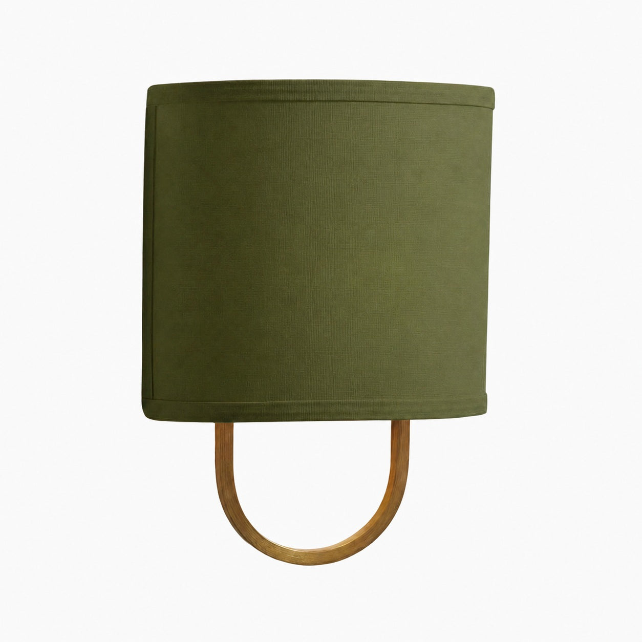 Nolvara Elegant Wall Light Featuring Soft Shade and Metal Arm