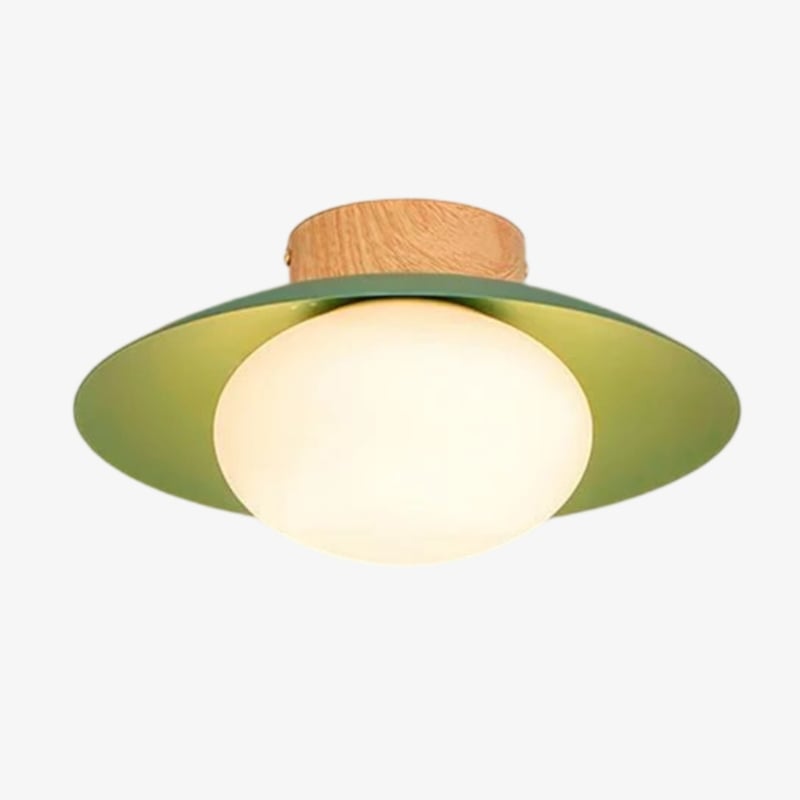 Oribela Ceiling Light Sculptural Globe Aesthetic with Soft Ambient Glow for Kitchen and Lounge