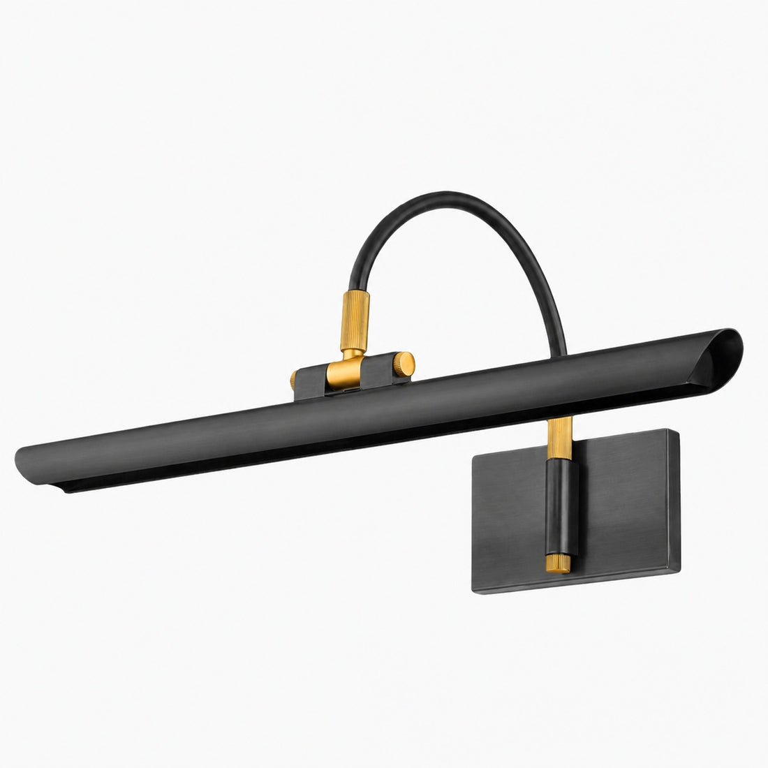 Aurix Picture Light – Slim Shade Artwork Illumination Metal Finish Wall Fixture for Gallery