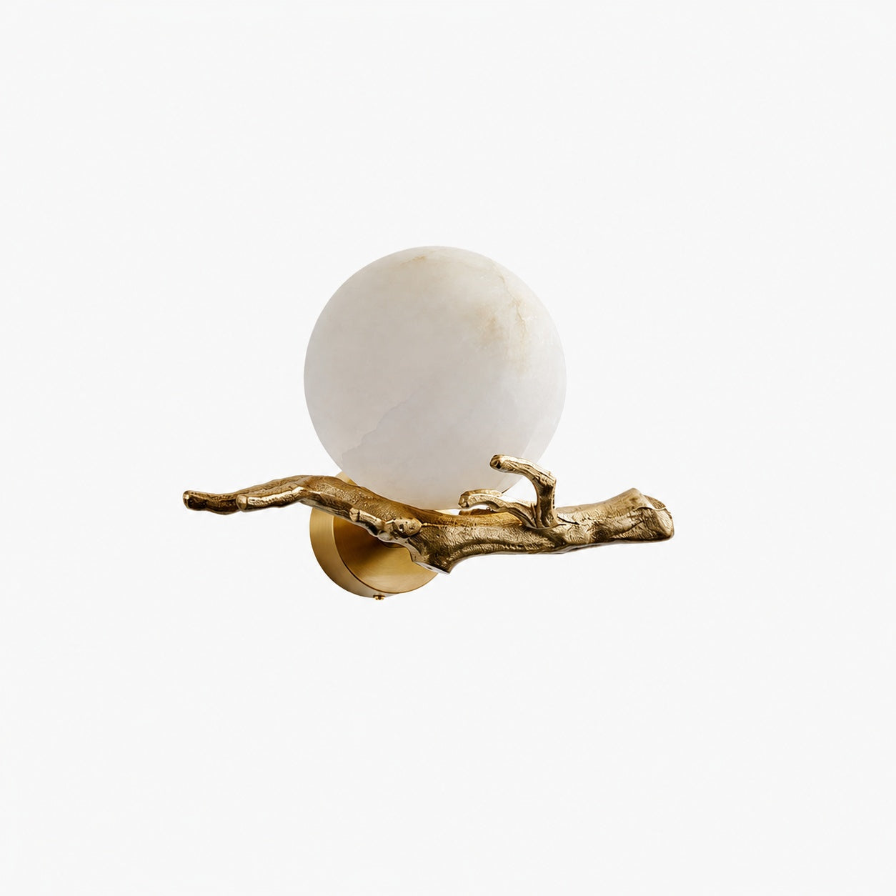 Retro Twigs Alabaster Wall Lamp