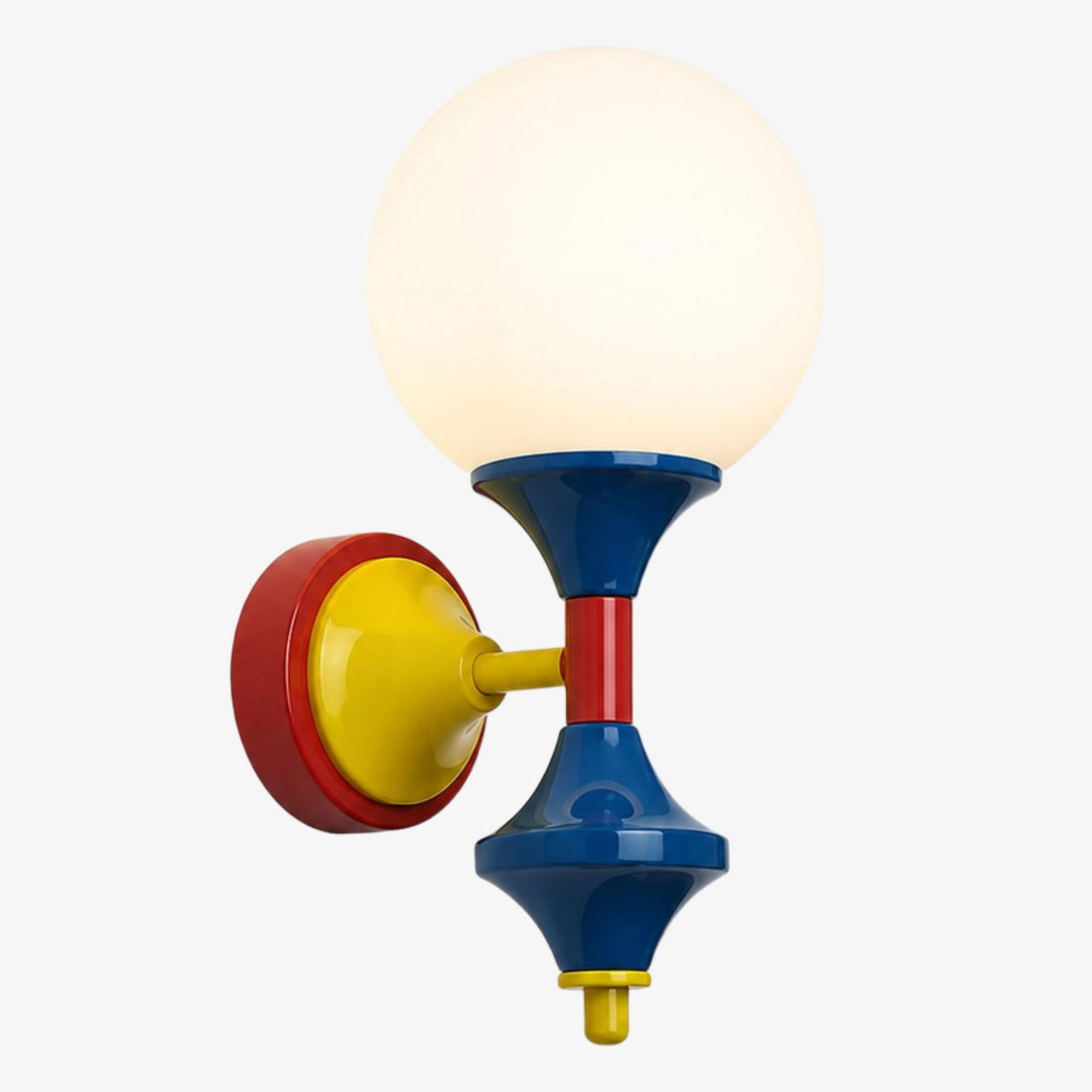 Luma Memphis color-block wall sconce Style B