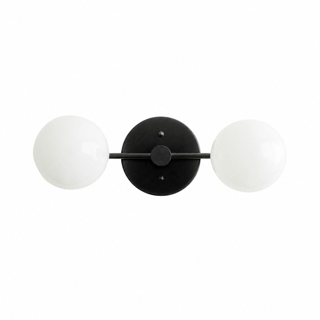 Glorica Glass Vanity Light - Modern Brass Wall Sconce for Bathroom Style