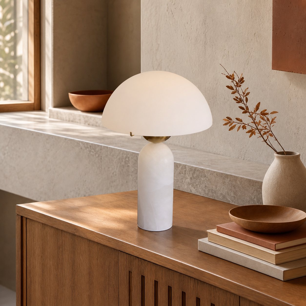 Peono Alabaster Table Lamp