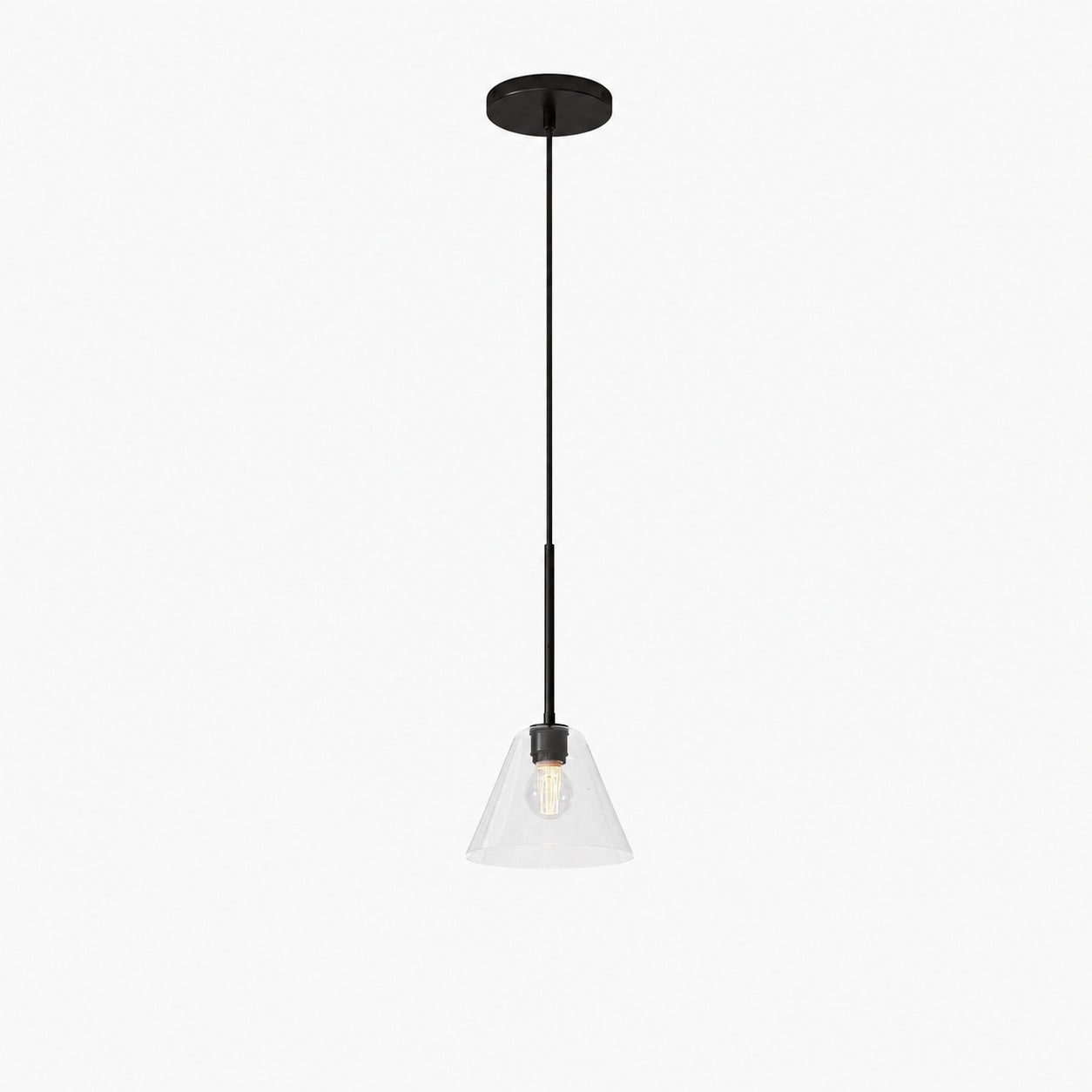 Conica Glass Cone Pendant Lamp – Modern Style Light for Any Room