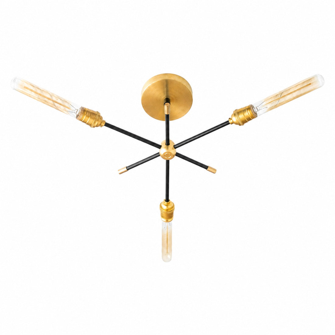 Mobilux Line Industrial Chandelier - Modern Ceiling Light Fixture for Home