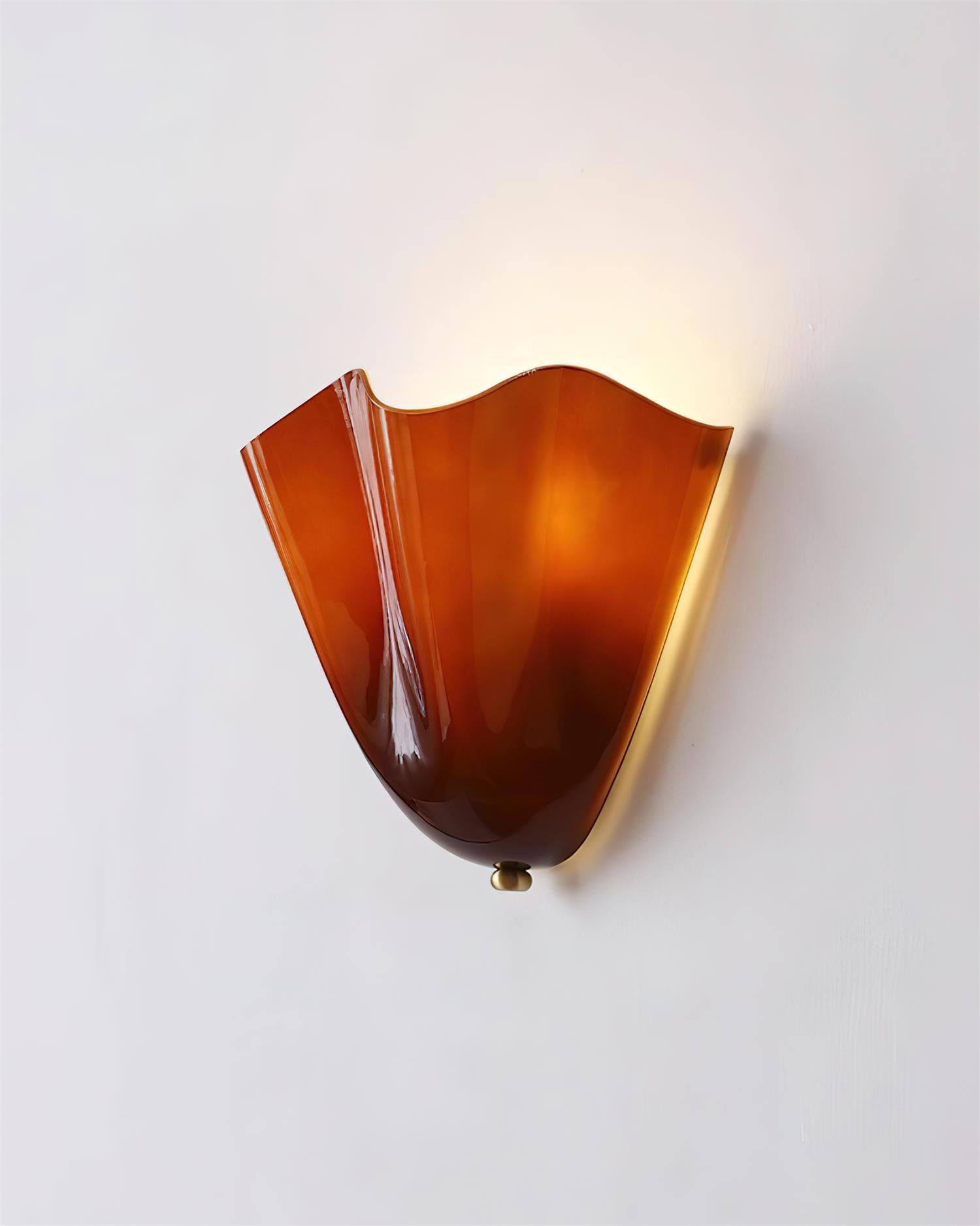 Bellina Modern Wall Light - Artisanal Glass Vera Lamp for Interior Decor