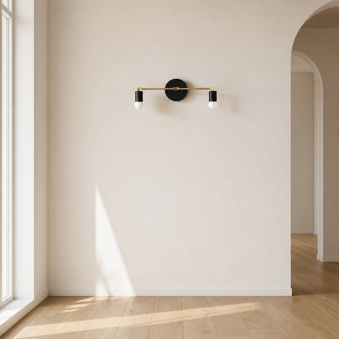 Mobilux Line industrial Bathroom Vanity Light - Minimalist Wall Sconce - Elegant Fixture