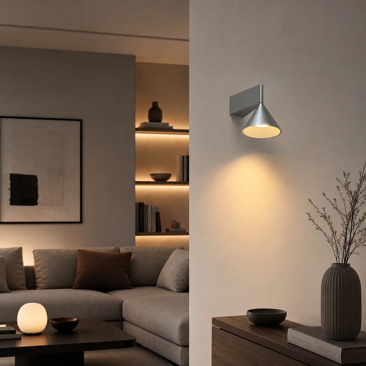 Apollo Aluminum Wall Lamp