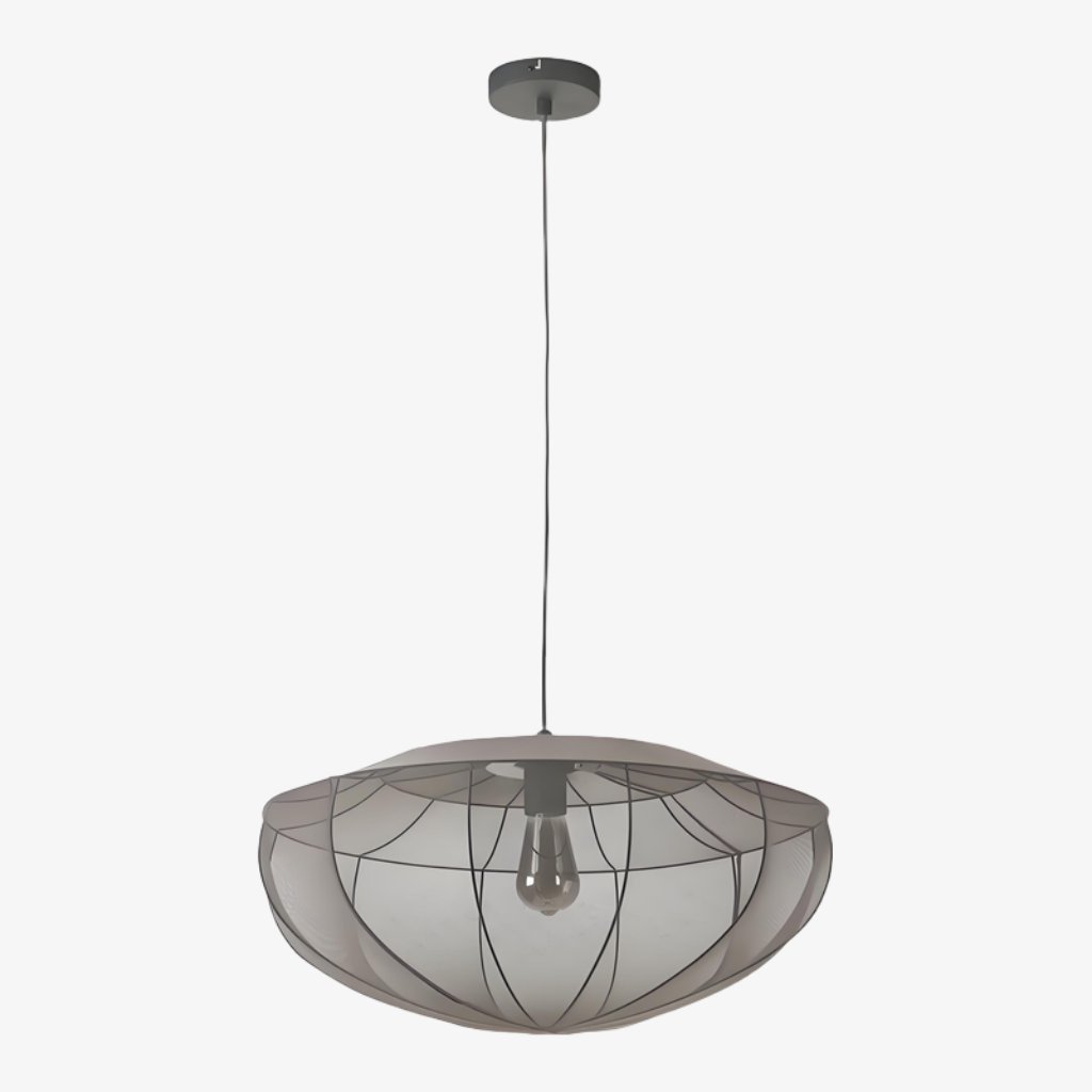 Lumifil Modern Mesh Pendant Light - Hanging Fabric Lghts are Suitable for Dining Rooms or Kitchen Islands