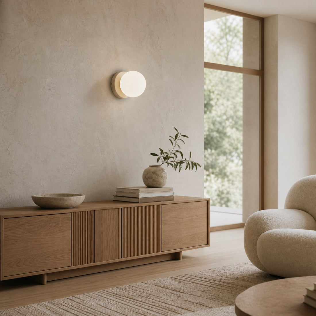 Nuevola Soft Sculptural Wall Light – Minimal Decorative Wall Lamp for Modern Indoor Spaces