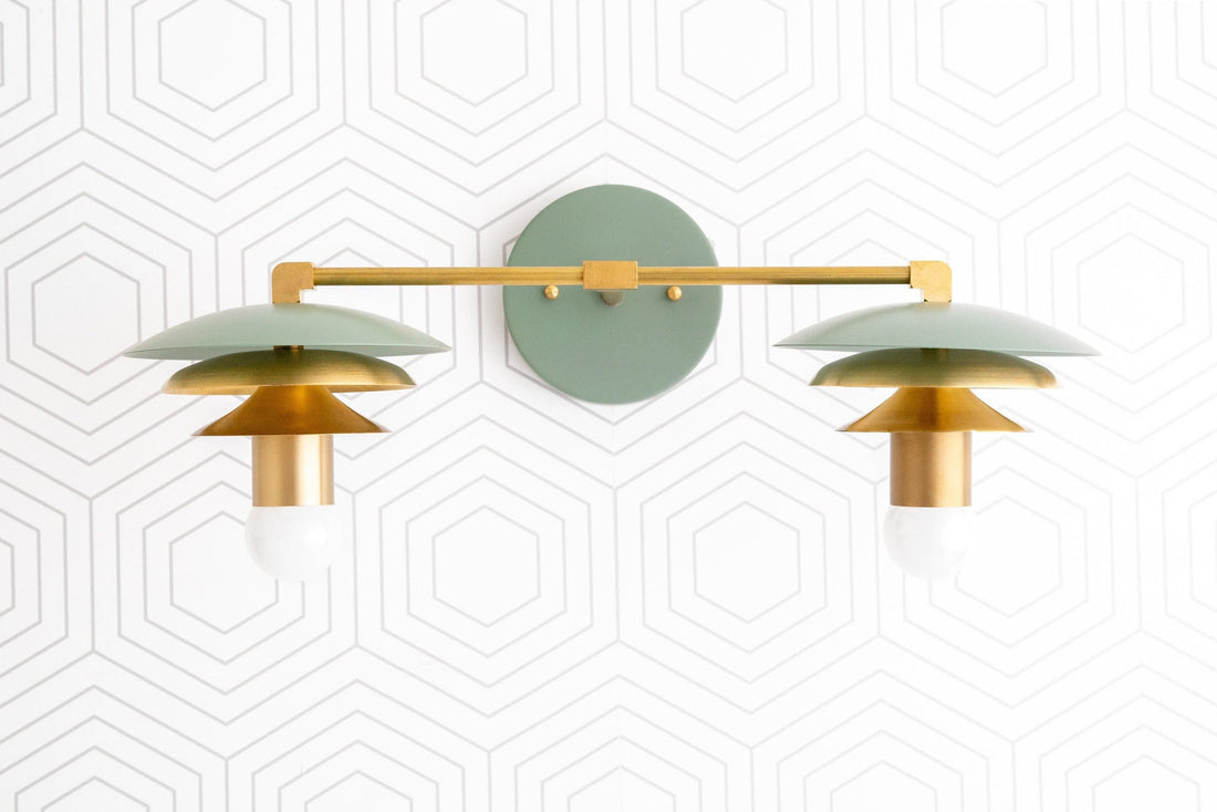 Artivo Layered Vanity Wall Light – Modern Nordic Bathroom Sconce for Elegant Spaces