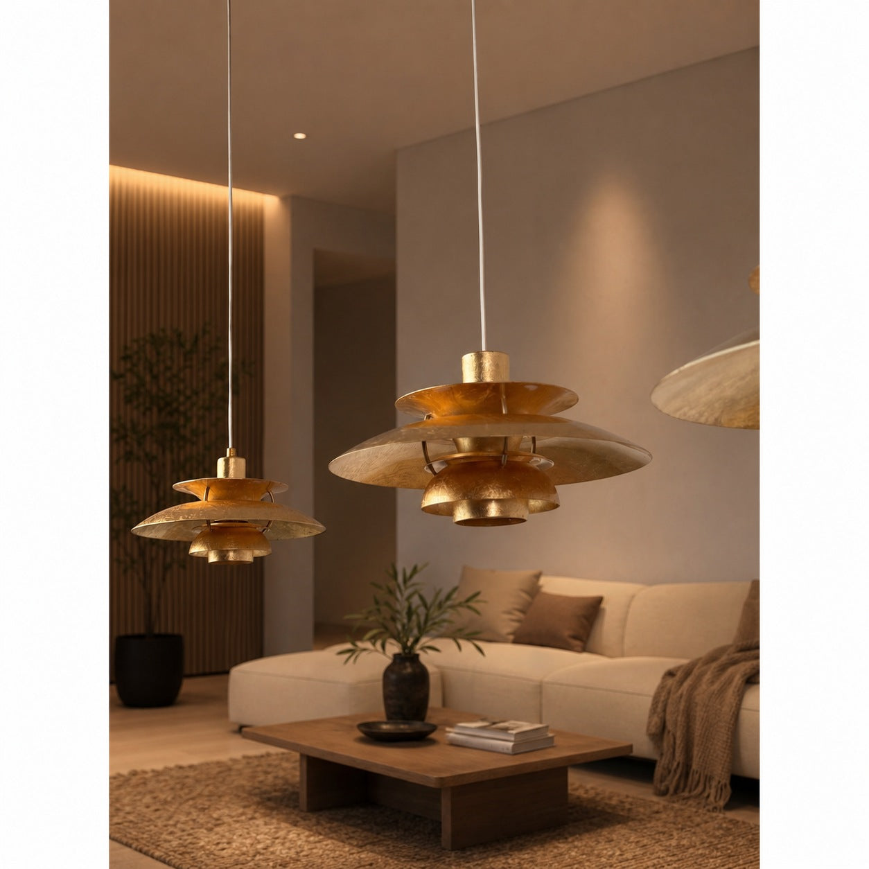Gold Foil PH Pendant Lamp