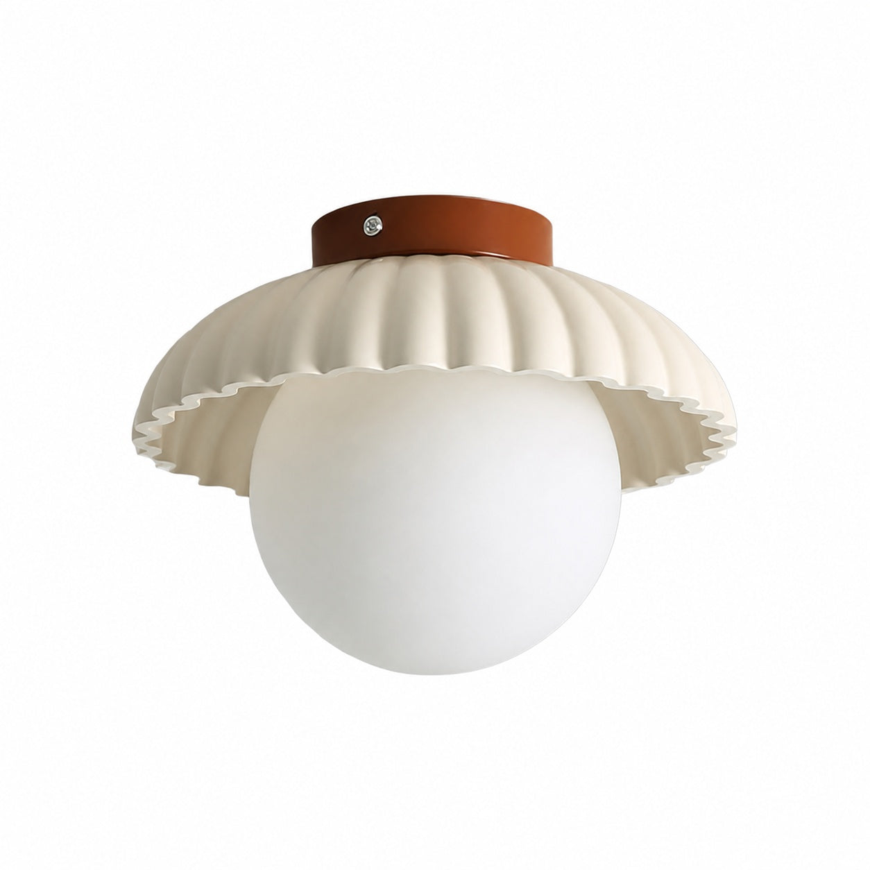 Orbion Sculptural Ring Ceiling Light – Retro Futuristic Design Decorative Ceiling Lamp U28