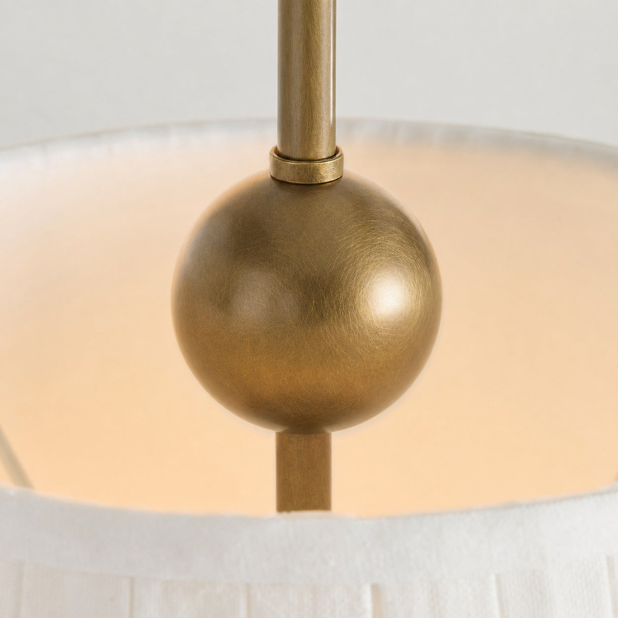 Luvora Modern Fabric Pleated Shade Pendant Lamp - Contemporary Elegant Decor Hanging Light