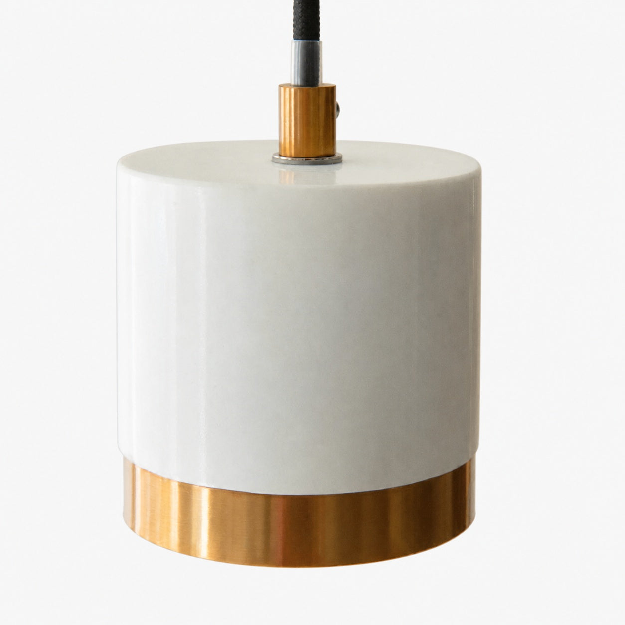 Korlisse Natural Stone and Glass Pendant Light – Stylish Lamp for Lounge or Living Room
