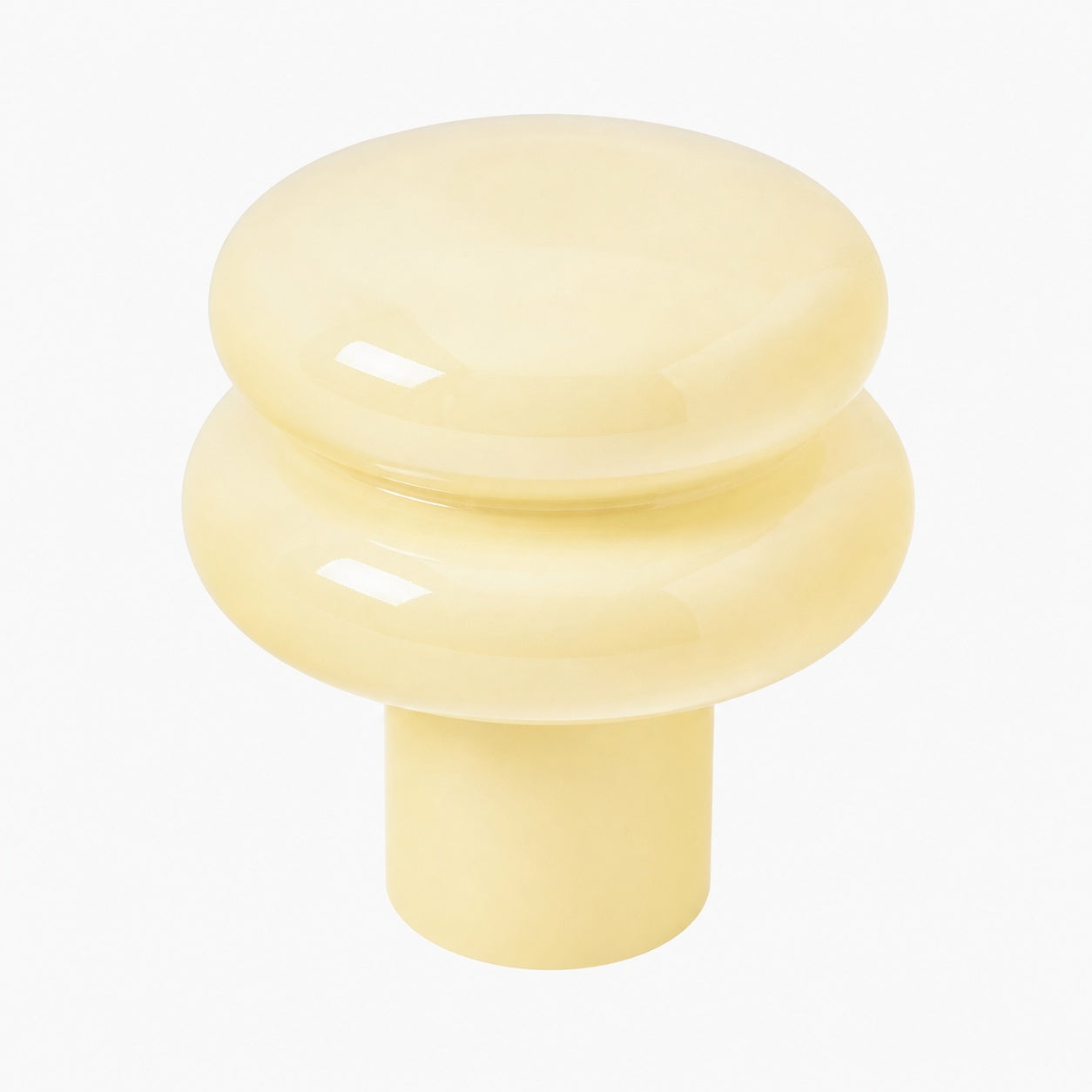 Orra Small Opal Table Lamp - Mushroom Glass Lamp for Living Room