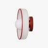 Kalo Wall Ceiling Light - Blown Glass Disc Orb Flush Mount Sconce