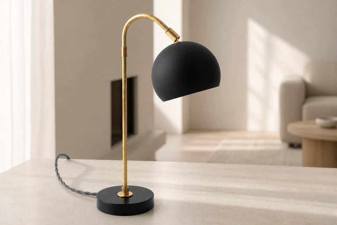 Ornato Luxe Modern Accent Table Lamp - Stylish Home Light