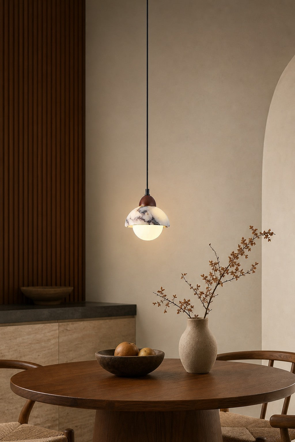 Polaris Marble Pendant Lamp