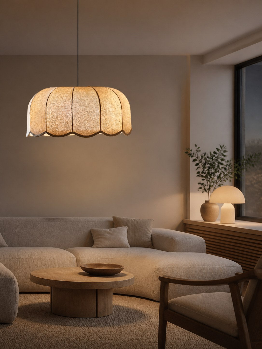 Banana Leaf Pendant Lamp