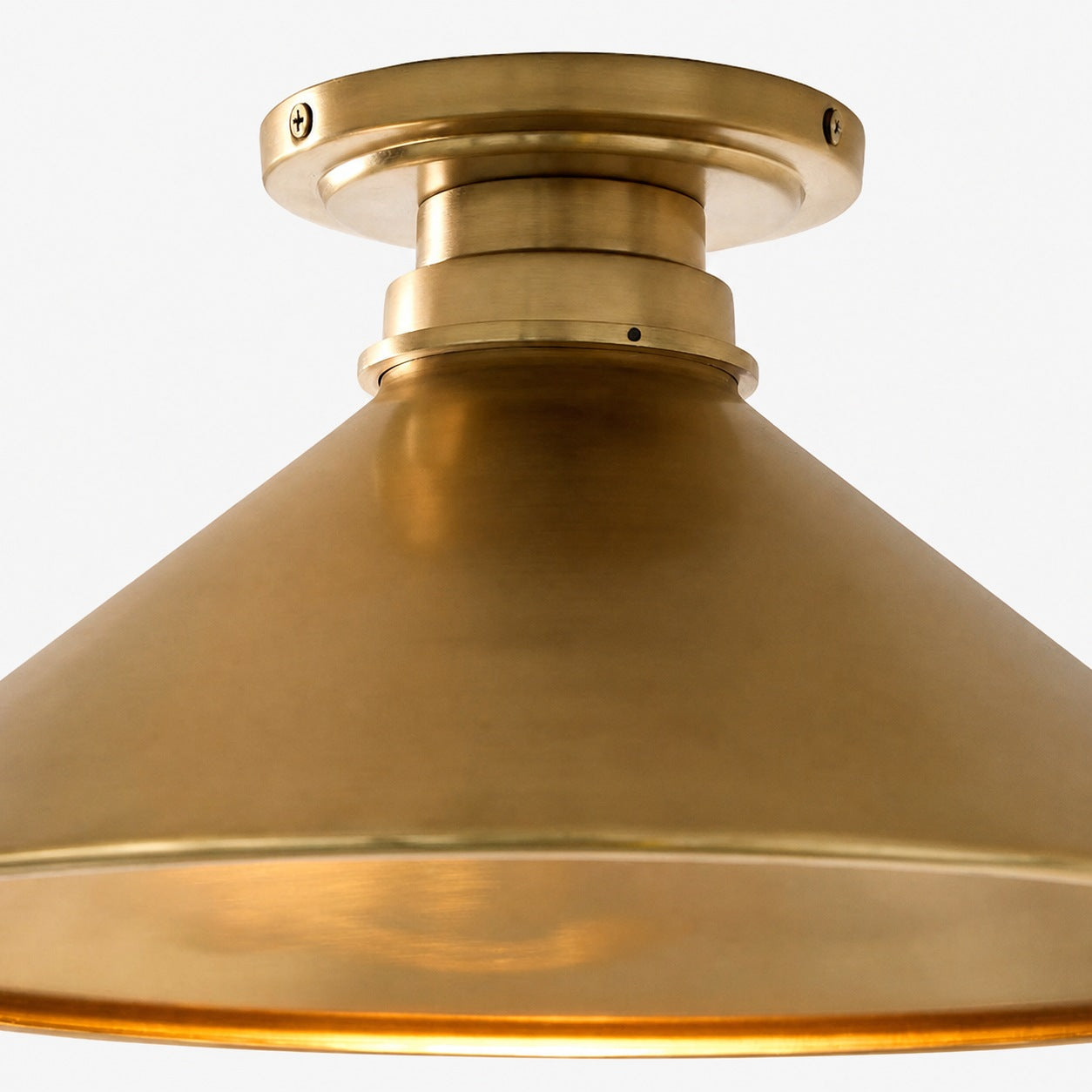 Aurenza Timeless Flush Mount Light - Farmhouse Design with Simple Elegant Charm