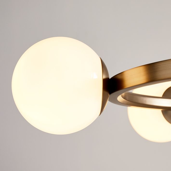 Brelia Round Light Chandelier - Modern Globe Chandelier in Stylish Design