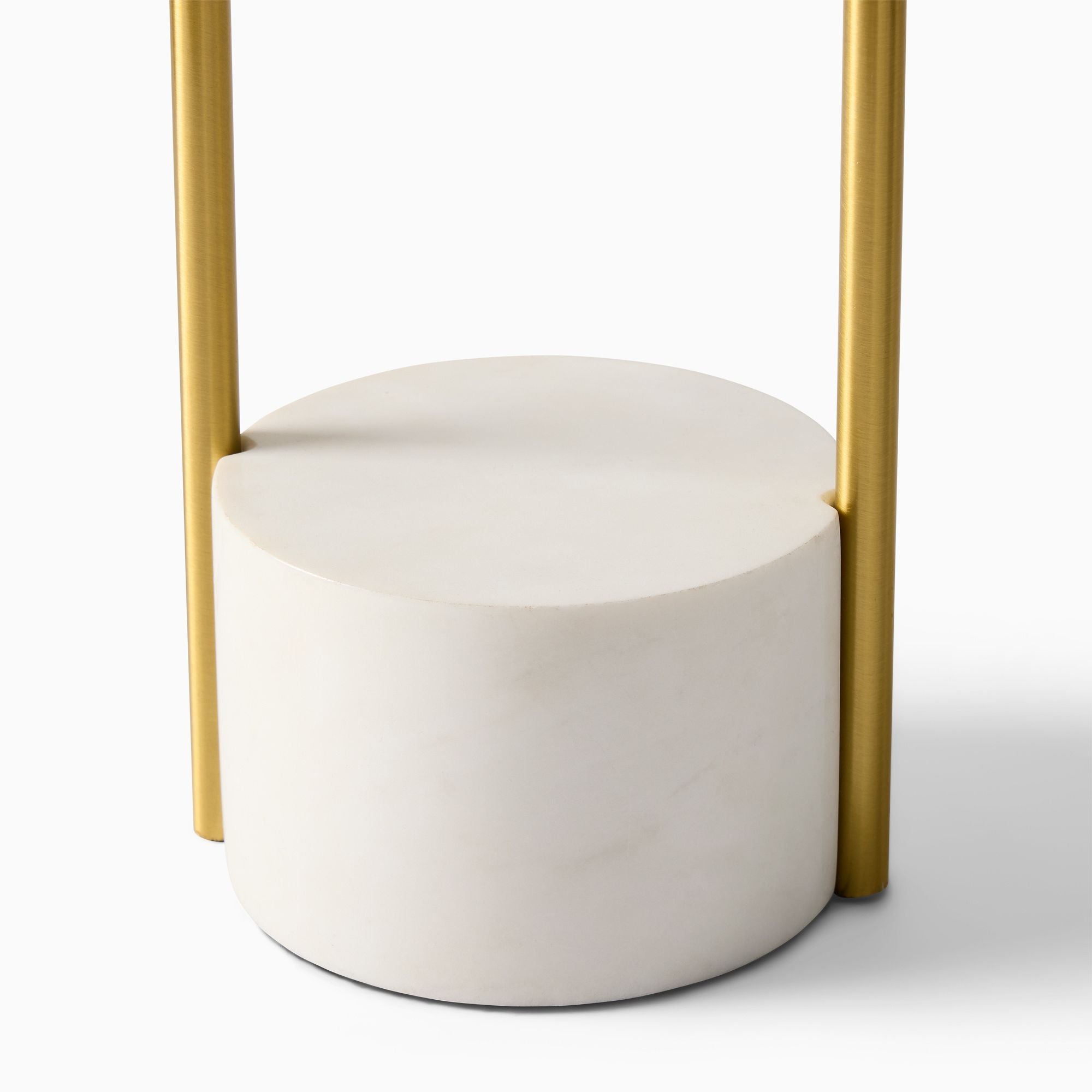 Luma Minimalist Industrial Table Lamp and Floor Lamp - Metal Frame with Soft Fabric Shade for Home and Office