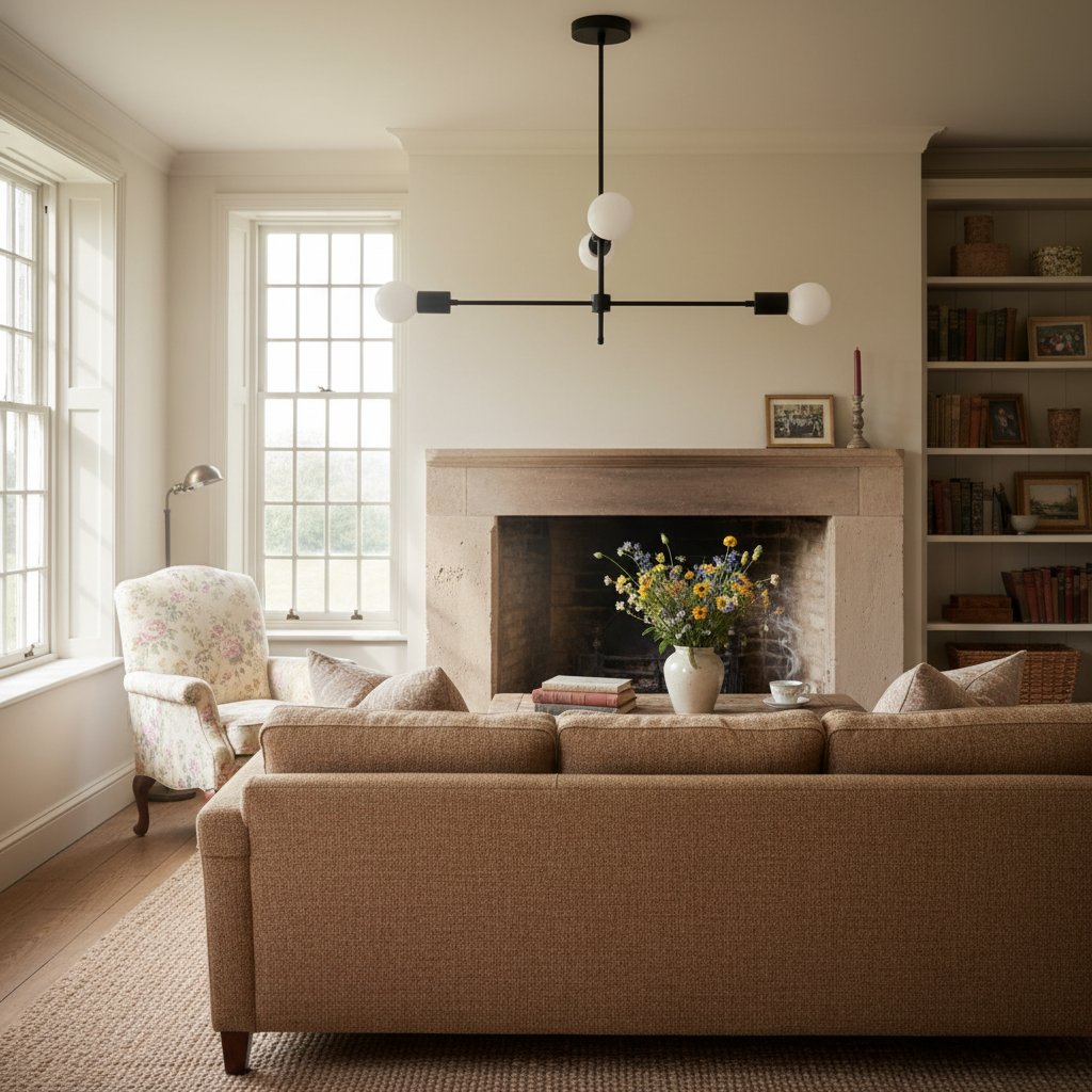 Lumen Mid - Century Globe Chandelier – Elegant Statement Light for Living Room