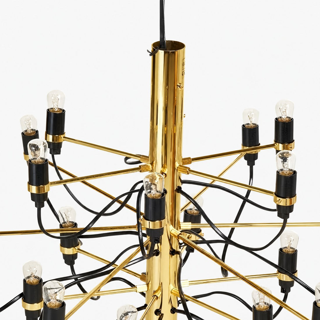Tendrila Contemporary Multi-Light Chandelier - Industrial-Inspired Design Metal Suspension for Lounges N01