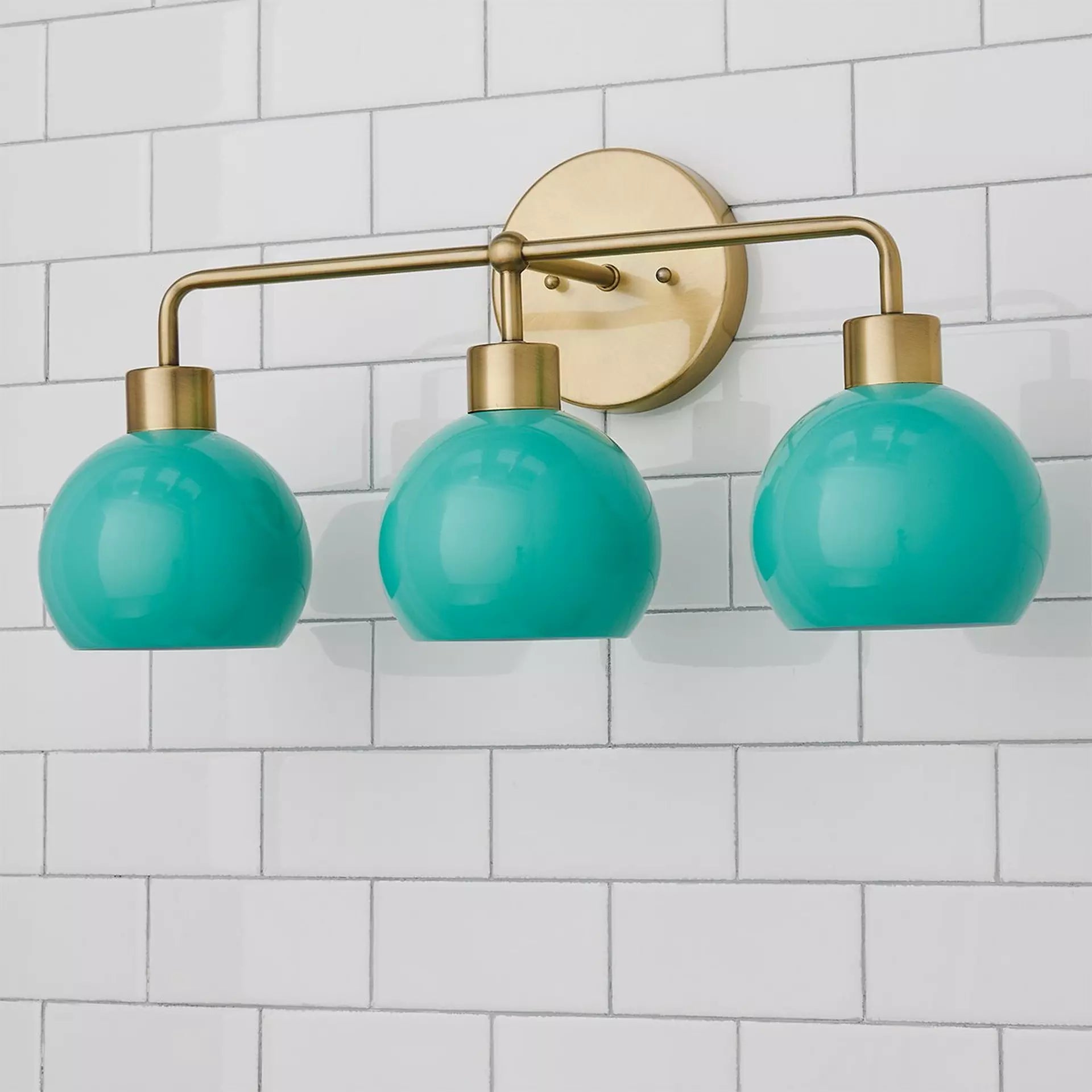 3 Light Bubble Pop Wall Sconce - Colorful Bathroom Wall Light