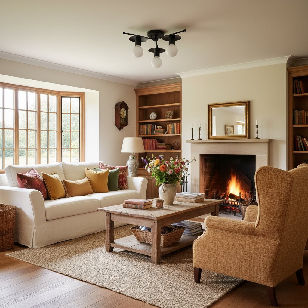 Radiro Globe Industrial Art Deco Light - Unfinished Brass Chandelier with Backsplashes