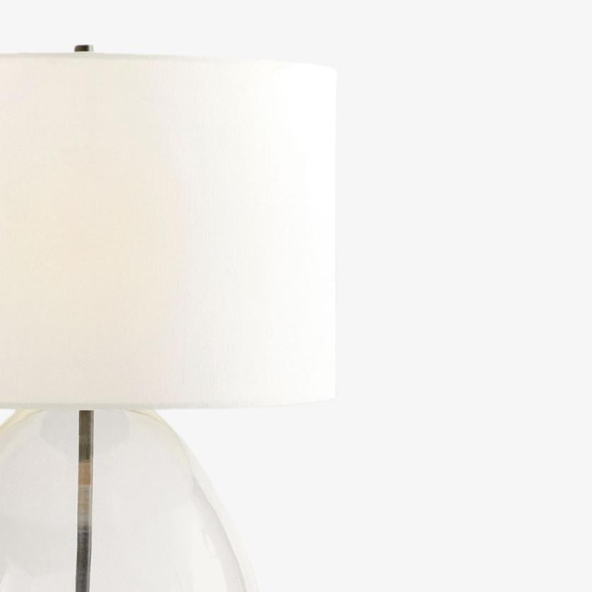 Sustaina Sustainable Glass Lamp - Recycled Materials and Contemporary Style for Reading Corner