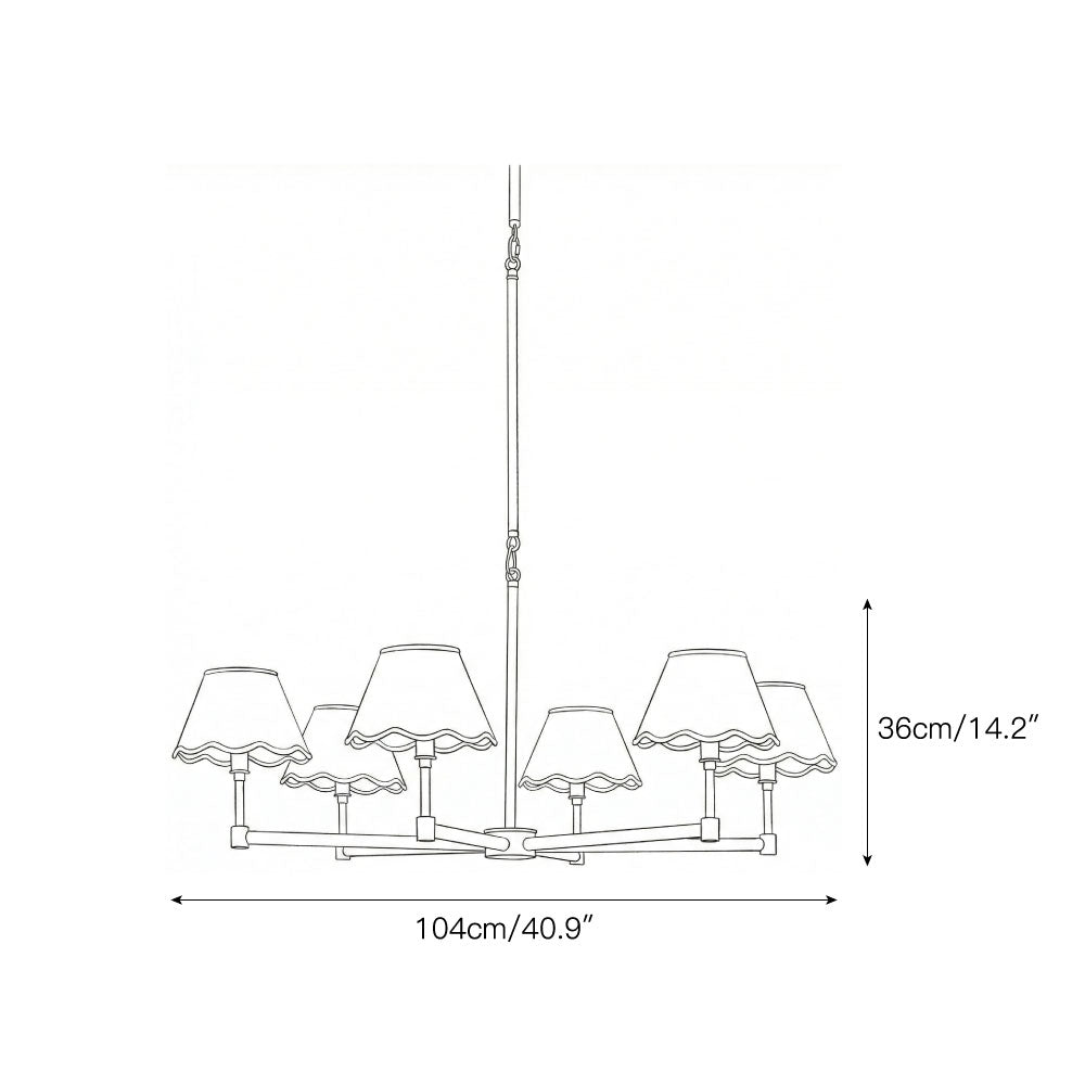 Larkspur Chandelier