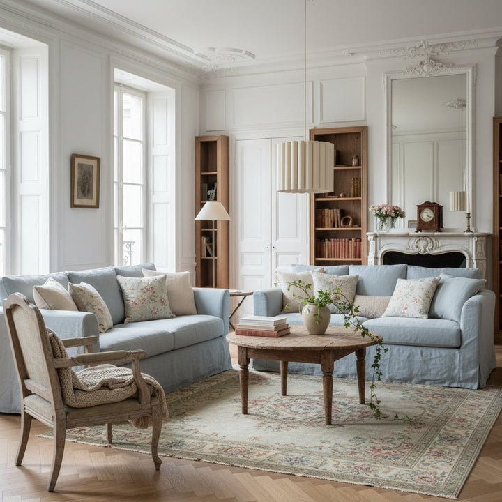 Velura Pendant Lamp - Beige Linen Shade for Dining and Living