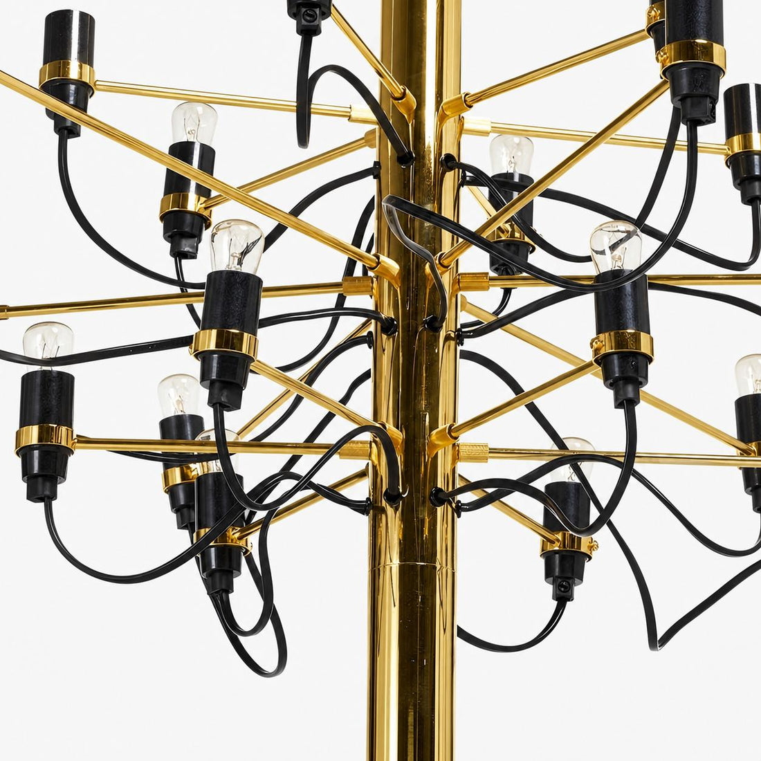 Tendrila Contemporary Multi-Light Chandelier - Industrial-Inspired Design Metal Suspension for Lounges N01