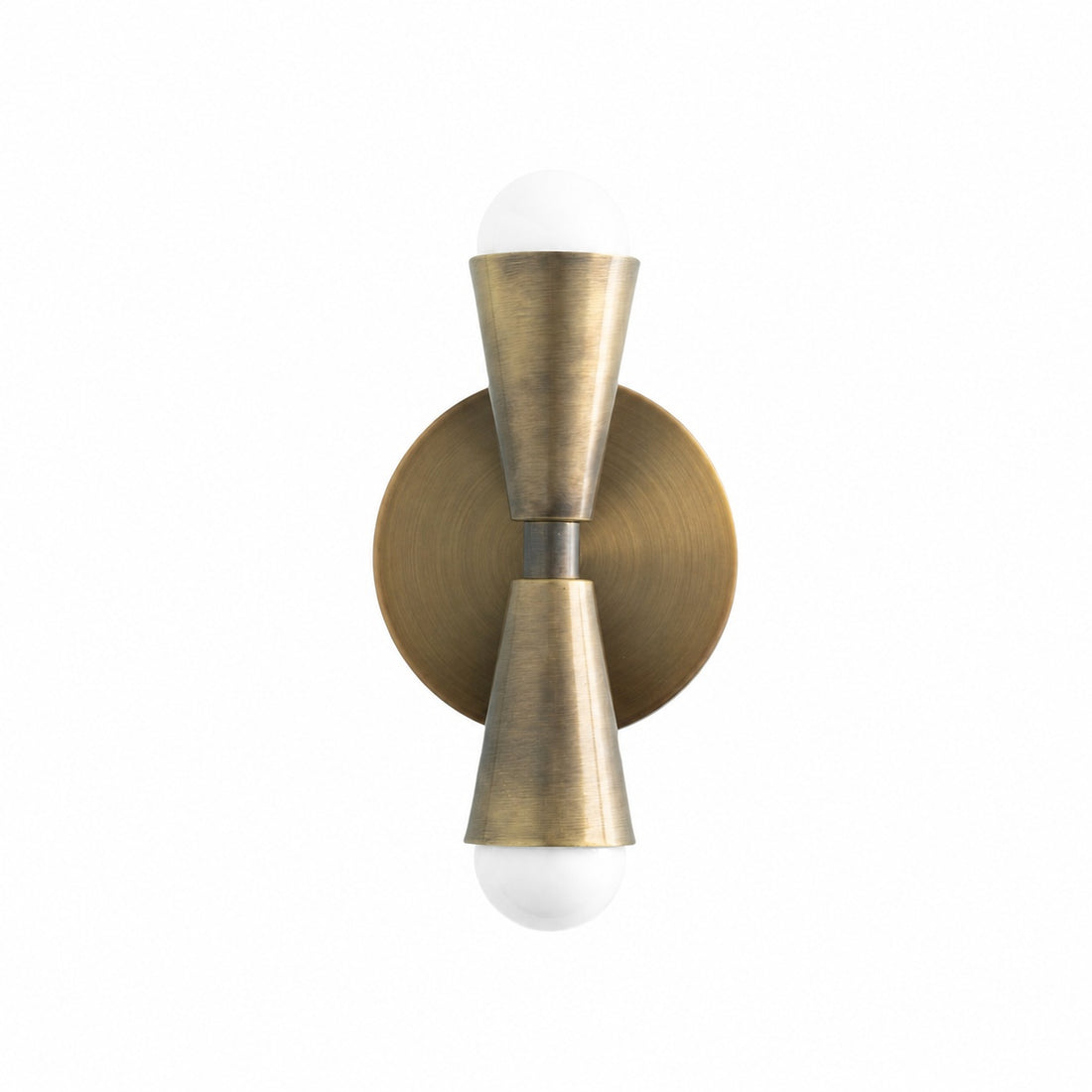 Pyralis Cone Linear Statement Wall Sconce - Modern Two Light Fixture