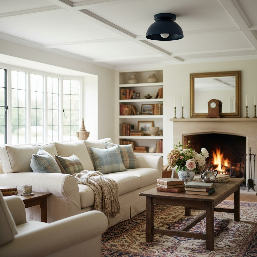 Metio Dome Colorful Minimalist Ceiling Light - Home Decor Highlight