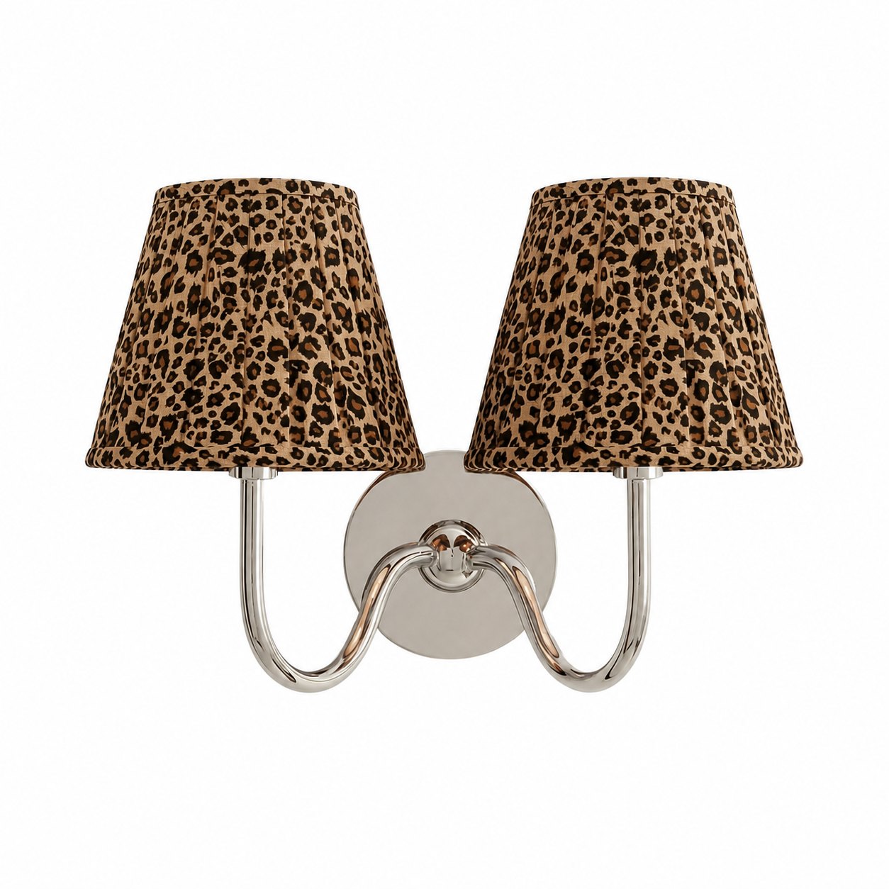 Luvora Vintage Pleated Shade Wall Lamp - Modern Brass Linen Wall Lighting