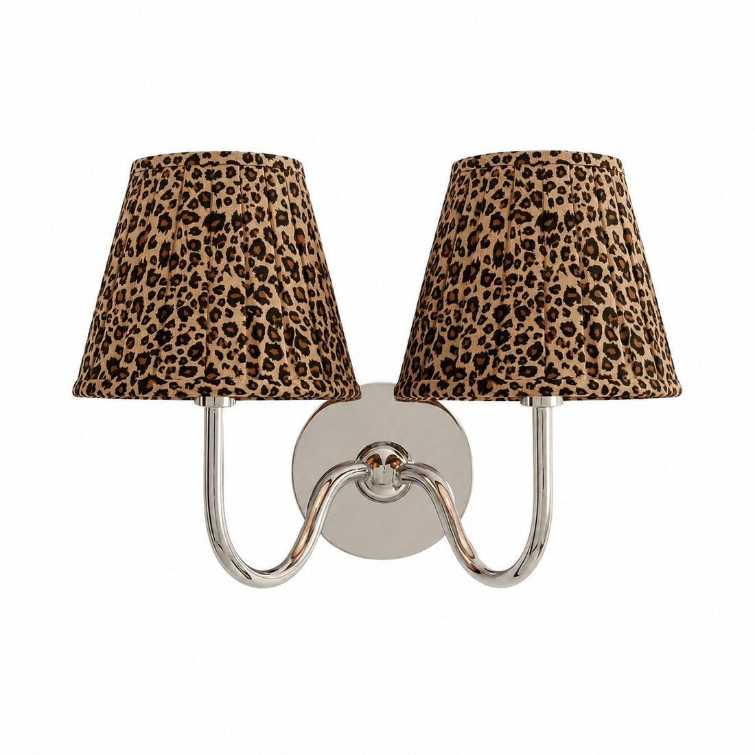 Luvora Vintage Pleated Shade Wall Lamp - Modern Brass Linen Wall Lighting