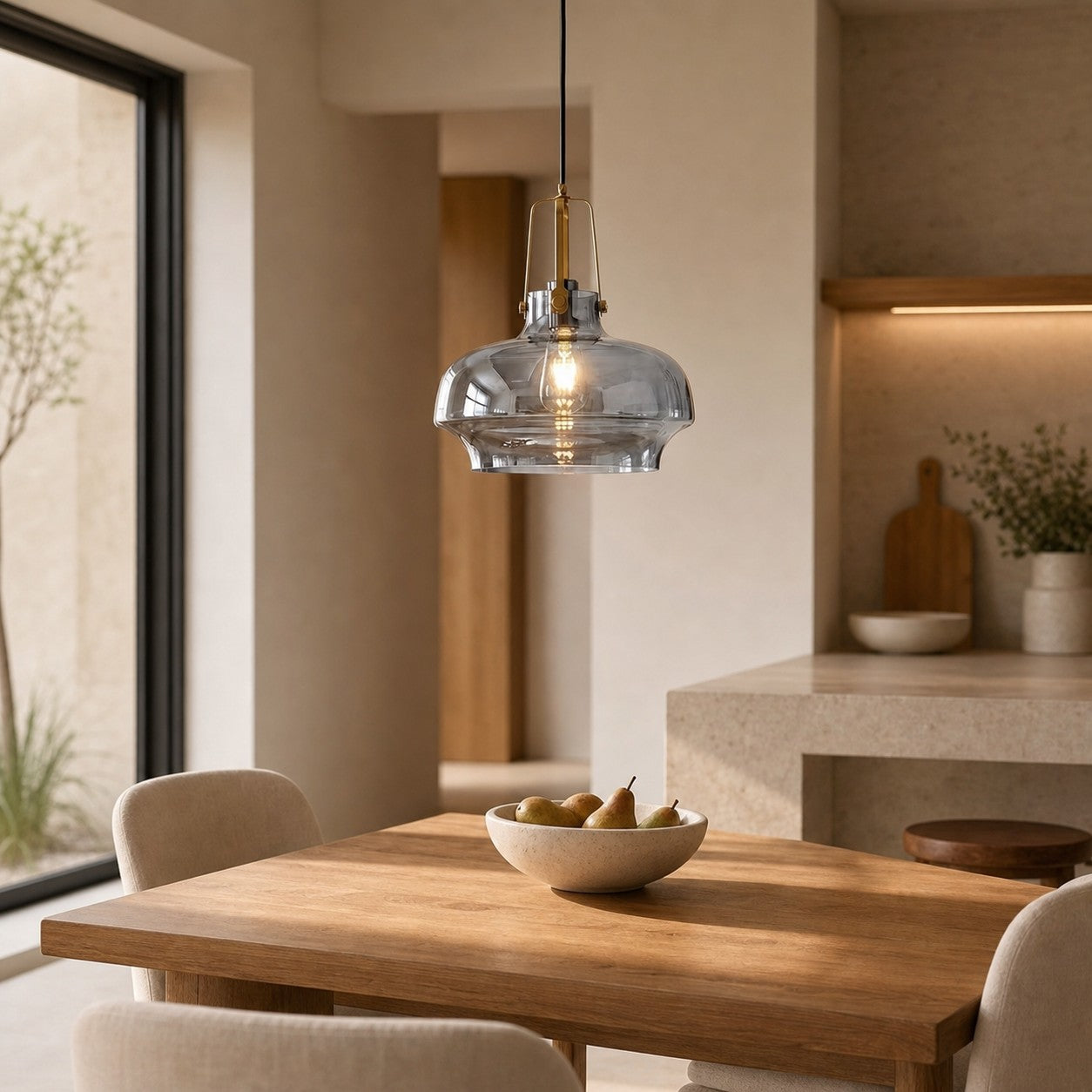 Cavelle Sleek Modern Pendant Lamp - Refined Modern Silhouette for Residential and Commercial Interiors