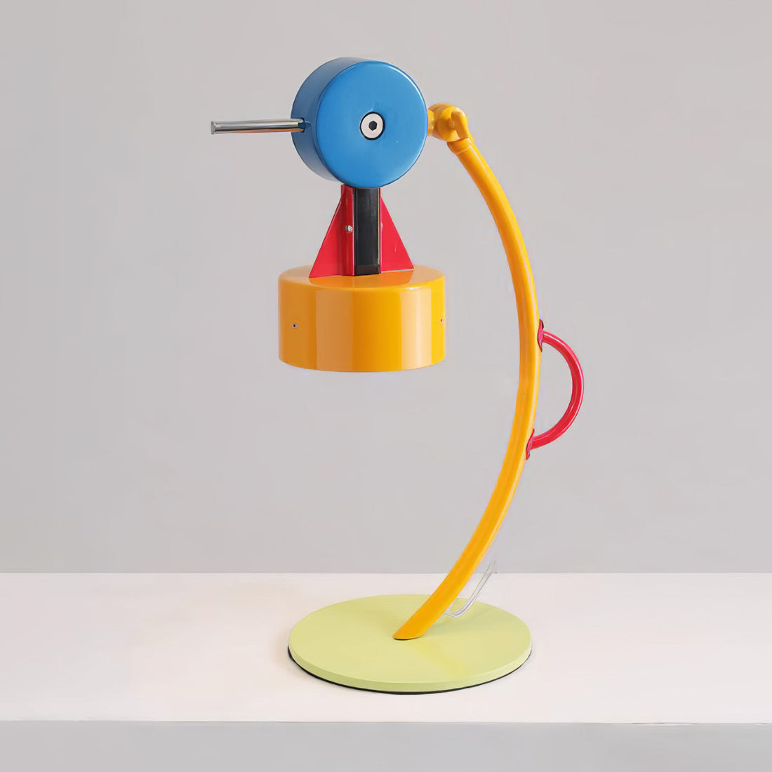 Colorful Curved Table Lamp