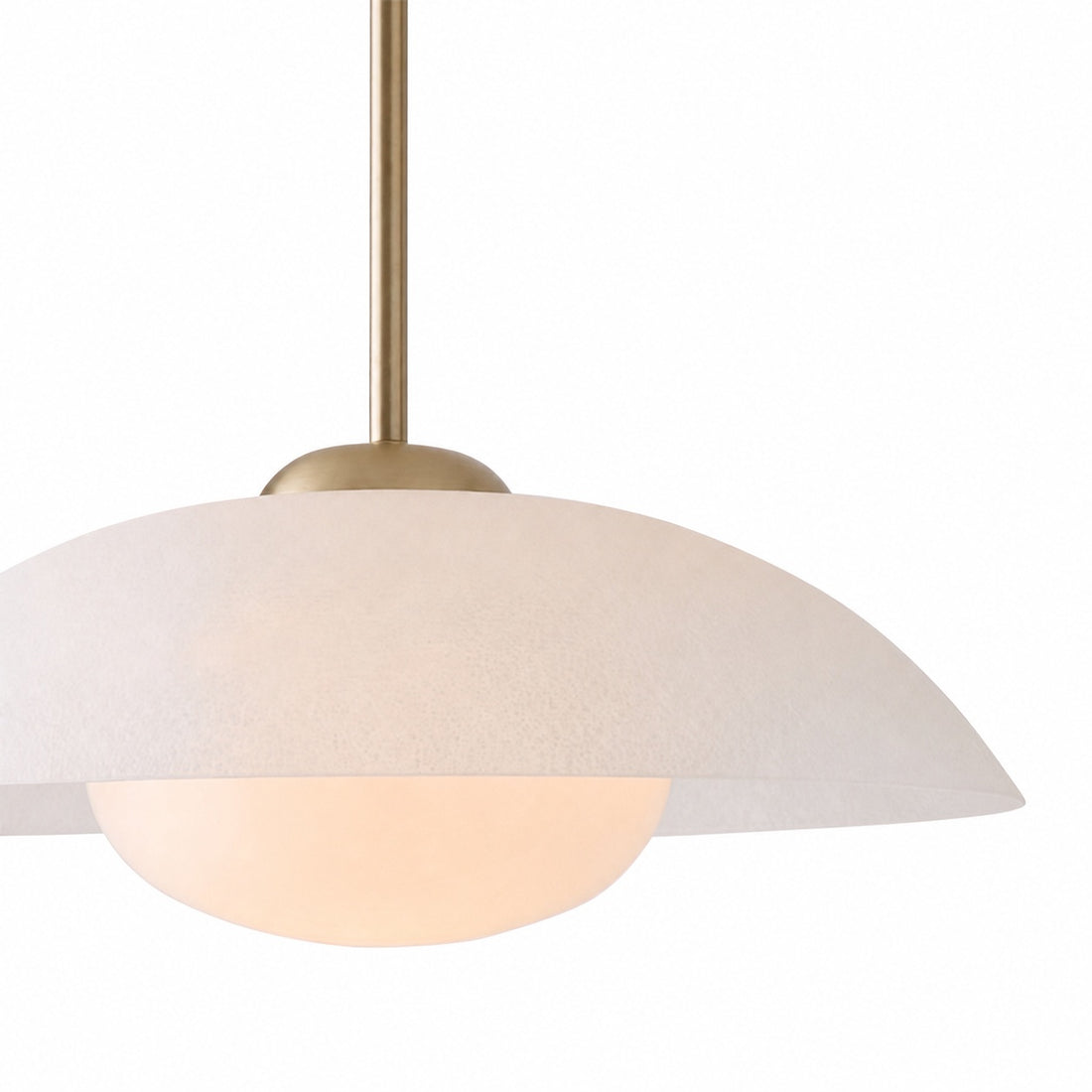 Elorina Pendant Light - Perforated Metal Shade, Champagne Bronze
