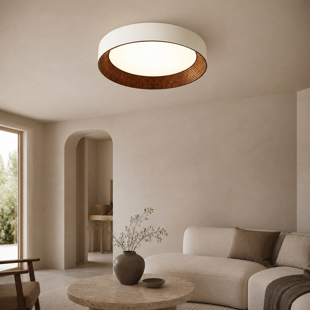 Minimalist LED Round Ceiling Light