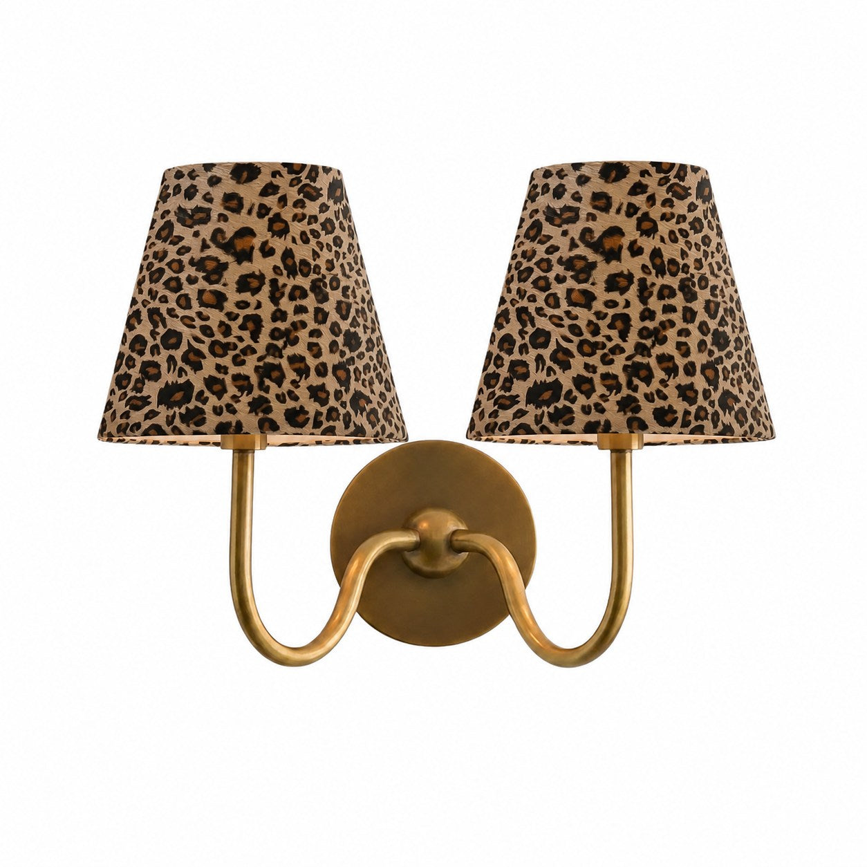 Luvora Vintage Pleated Shade Wall Lamp - Modern Brass Linen Wall Lighting