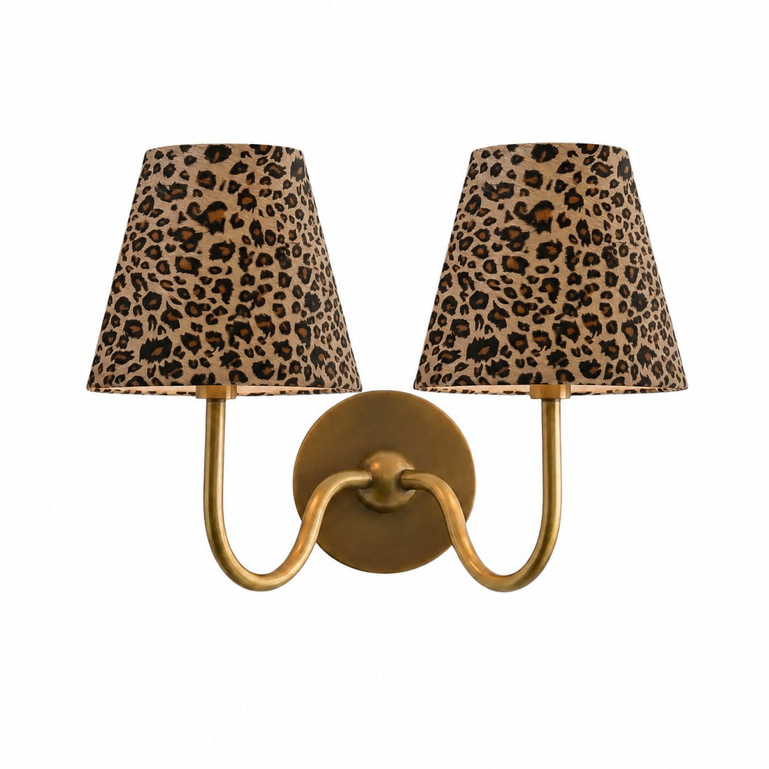 Luvora Vintage Pleated Shade Wall Lamp - Modern Brass Linen Wall Lighting