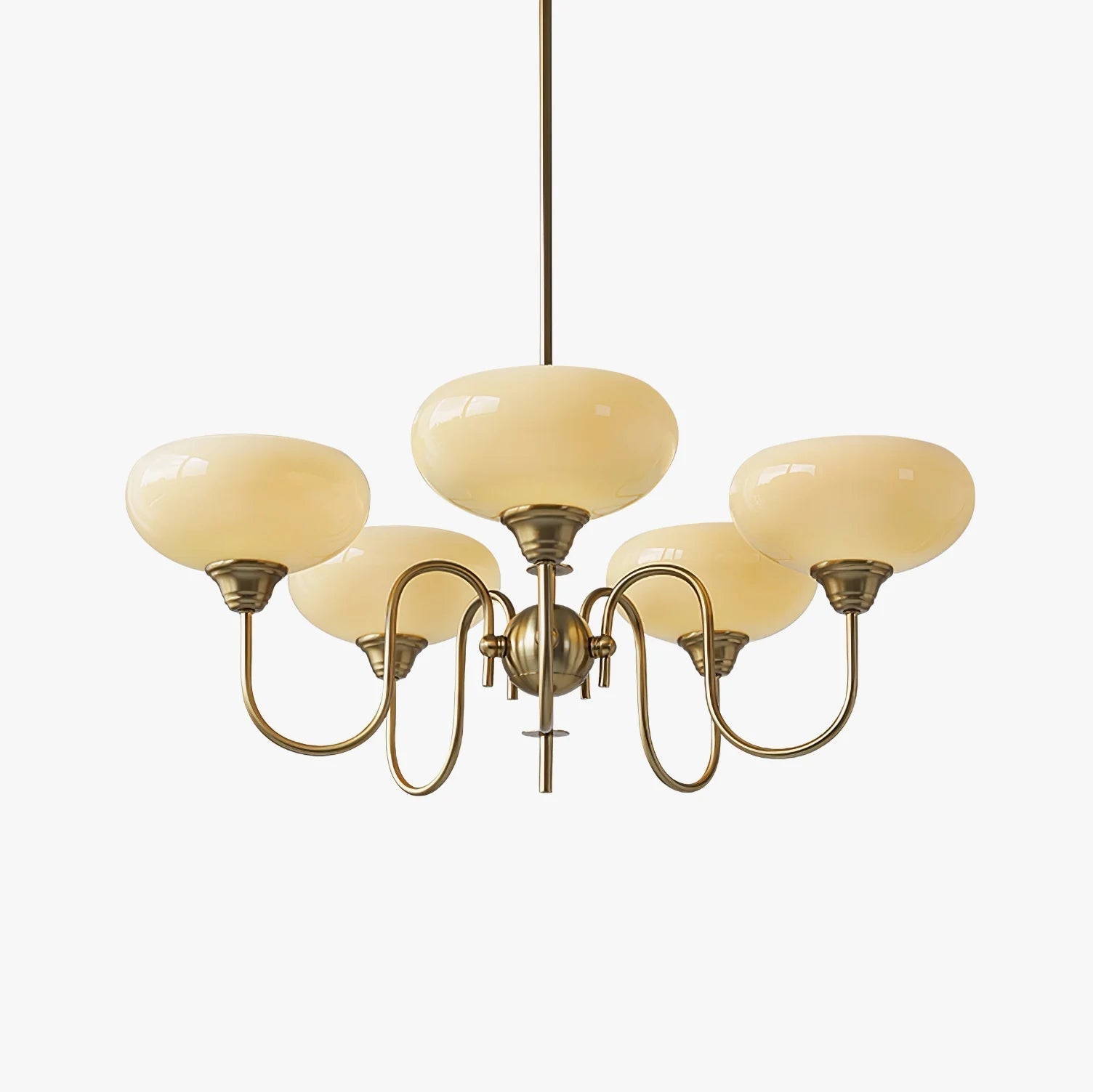 Minimalist Style Persimmon Chandelier