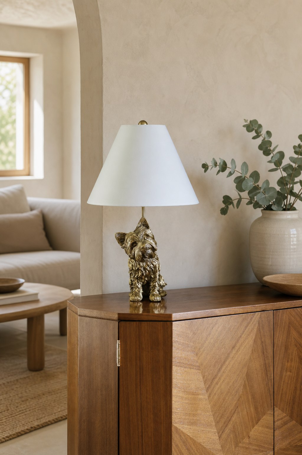 Pawdia Unique Table Lamp - Decorative Animal Bedside Lamp