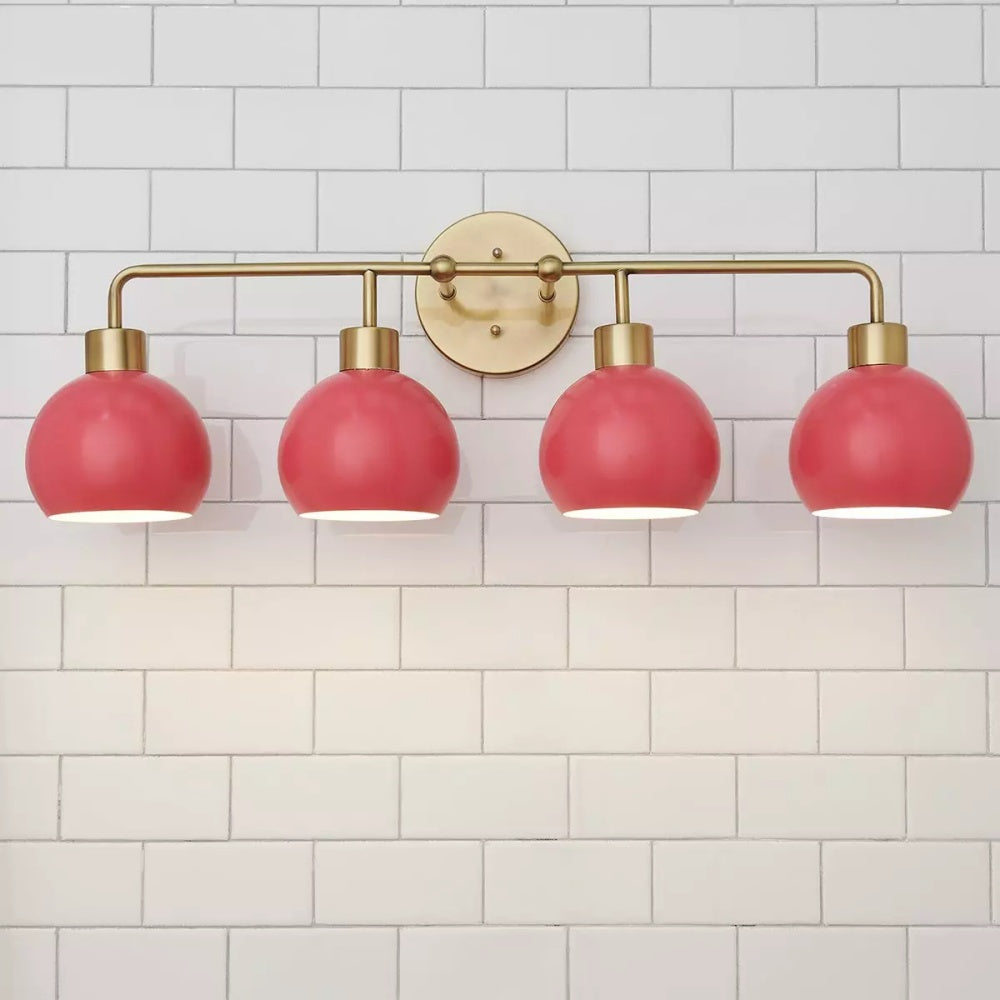 4 Light Bubble Pop Wall Sconce - Colorful Bathroom Wall Light