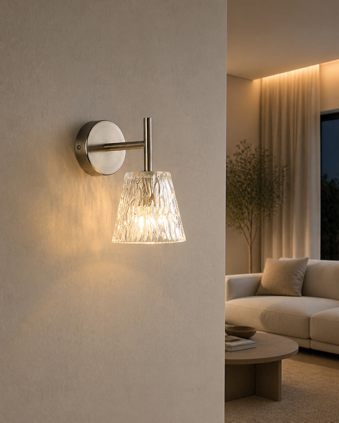 Filiyano Glass Wall Lamp