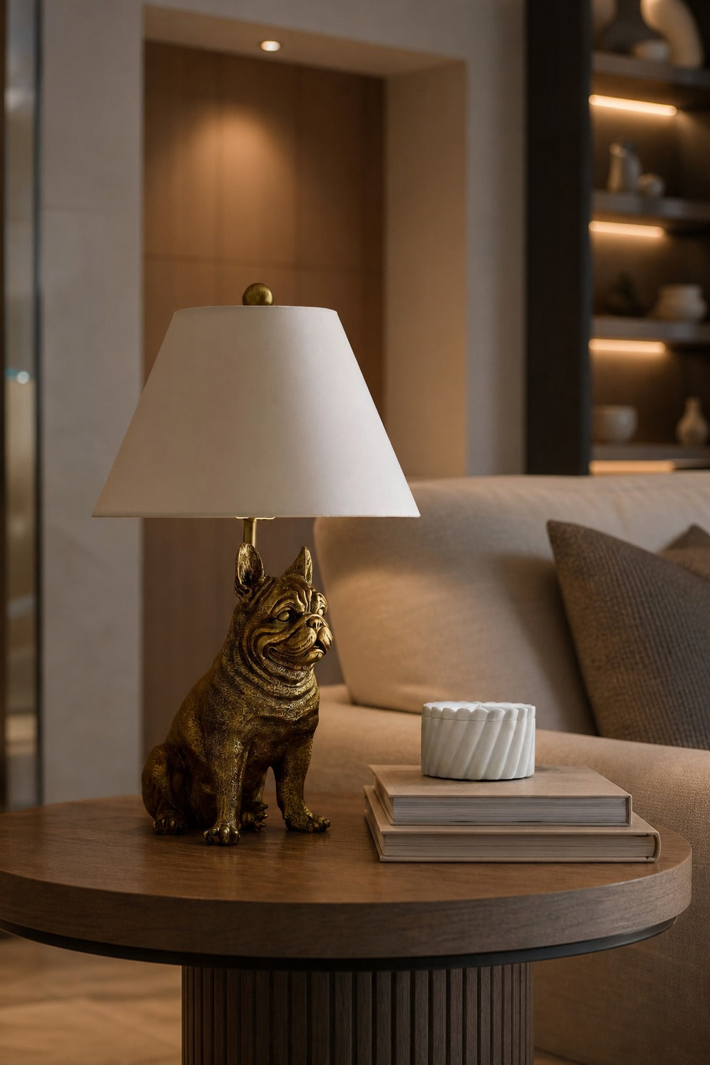 Pawdia Unique Table Lamp - Decorative Animal Bedside Lamp
